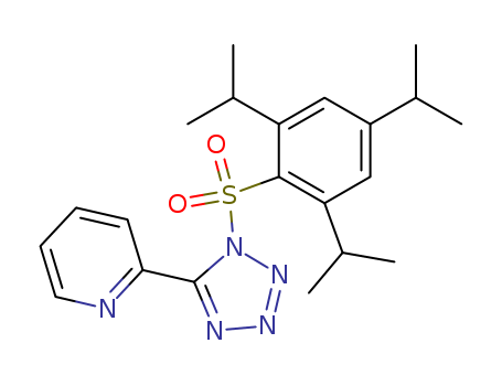 1-(2,4,6-TRIISOPROPYLBENZENESULFONYL)-5-(PYRIDIN-2-YL)TETRAZOLIDE