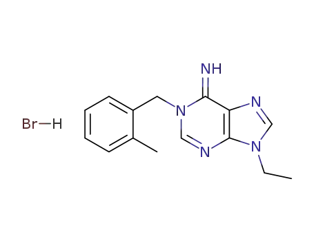 9-ethyl-1-(2-methylbenzyl)adenine hydrobromide