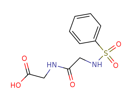 (2-Benzenesulfonylamino-acetylamino)-acetic acid