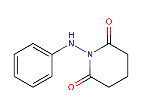 Molecular Structure of 62970-74-5 (2,6-Piperidinedione, 1-(phenylamino)-)