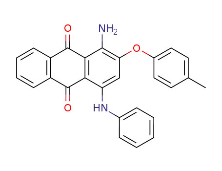9,10-Anthracenedione, 1-amino-2-(4-methylphenoxy)-4-(phenylamino)-