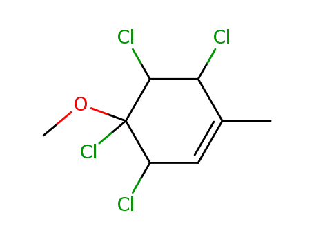1-methyl-3,4,5,6-tetrachloro-4-methoxycyclohexene