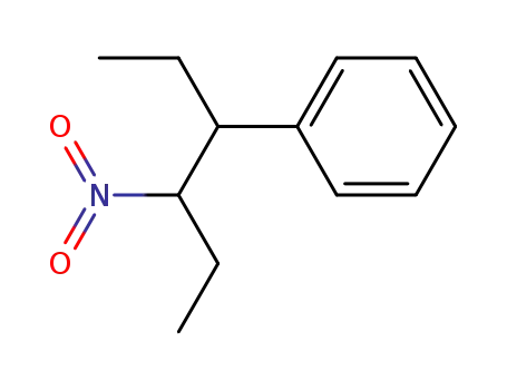 Molecular Structure of 74963-77-2 (3-nitro-4-phenylhexane)