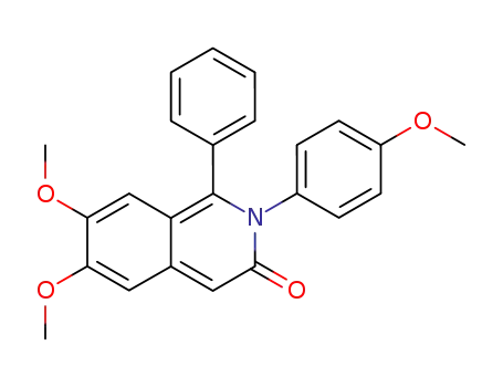 6,7-Dimethoxy-2-(4-methoxy-phenyl)-1-phenyl-2H-isoquinolin-3-one