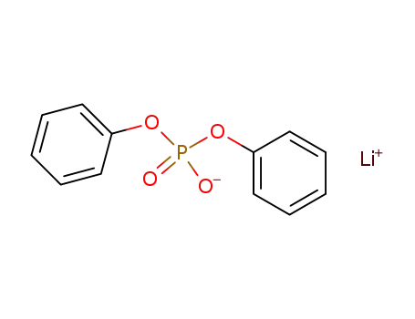 Phosphoric acid, diphenyl ester, lithium salt