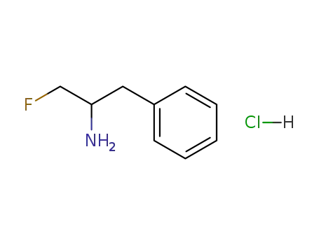 Molecular Structure of 77210-51-6 ((S)-(FLUOROMETHYL)-BENZENEETHANAMINE HYDROCHLORIDE)