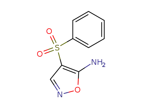 4-benzenesulfonyl-isoxazol-5-ylamine