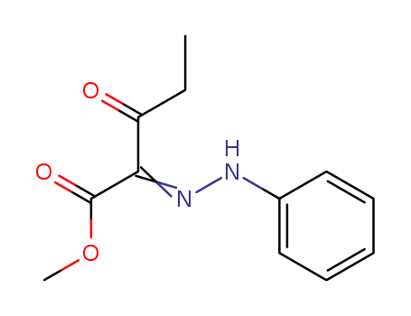 Molecular Structure of 112031-44-4 (methyl 2,3-dioxopentanoate 2-phenylhydrazone)