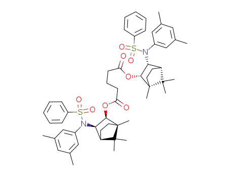 Pentanedioic acid bis-{(1R,2S,3R,4S)-3-[benzenesulfonyl-(3,5-dimethyl-phenyl)-amino]-1,7,7-trimethyl-bicyclo[2.2.1]hept-2-yl} ester