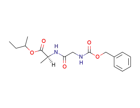 (S)-2-(2-Benzyloxycarbonylamino-acetylamino)-propionic acid sec-butyl ester