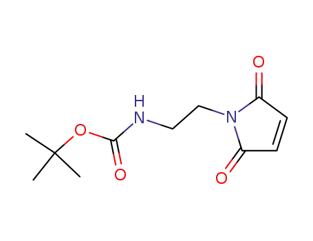 Molecular Structure of 134272-63-2 (N-BOC-2-MALEIMIDOETHYLAMINE)