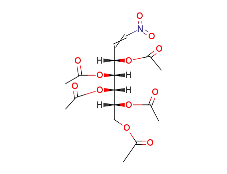 3,4,5,6,7-penta-O-acetyl-1,2-dideoxy-1-nitro-D-galacto-hept-1-enitol