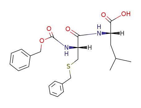 Molecular Structure of 18830-14-3 (S-benzyl-N-[(benzyloxy)carbonyl]cysteinylleucine)