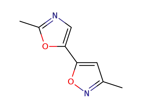 Isoxazole, 3-methyl-5-(2-methyl-5-oxazolyl)- (9CI)