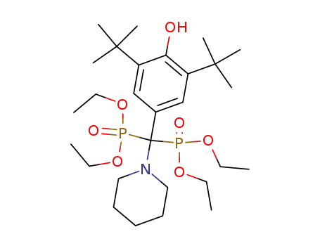 tetraethyl α-pentamethylideneamino-4-hydroxy-3,5-di-tert-butylbenzylidene biphosphonate