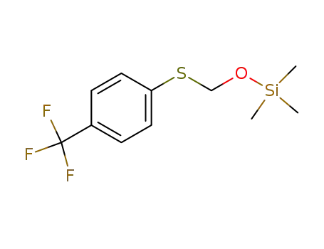 p-(trifluoromethyl)phenyl (trimethylsiloxy)methyl sulfide