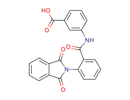 Benzoic acid,
3-[[2-(1,3-dihydro-1,3-dioxo-2H-isoindol-2-yl)benzoyl]amino]-