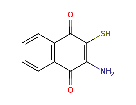 2-Amino-3-sulfanylnaphthalene-1,4-dione
