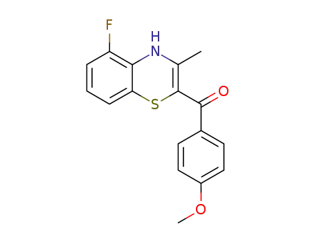 (5-Fluoro-3-methyl-4H-benzo[1,4]thiazin-2-yl)-(4-methoxy-phenyl)-methanone