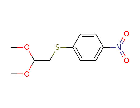 (4-nitro-phenylsulfanyl)-acetaldehyde dimethylacetal