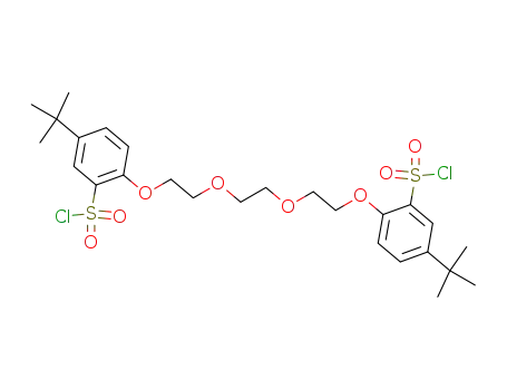 1,8-Bis(4-t-butyl-2-chlorosulfonylphenoxy)-3,6-dioxaoctane