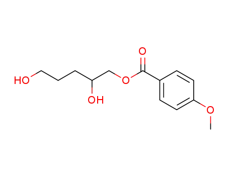 4-Methoxy-benzoic acid 2,5-dihydroxy-pentyl ester