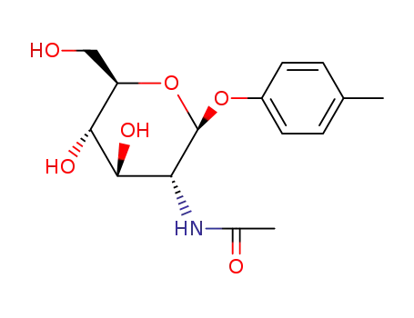 4'-METHYLPHENYL 2-ACETAMIDO-2-DEOXY-BETA-D- 글루 코피 라노 사이드