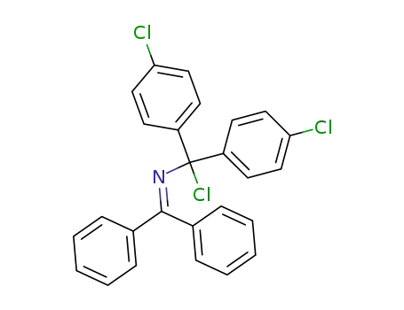 Benzhydrylidene-[chloro-bis-(4-chloro-phenyl)-methyl]-amine