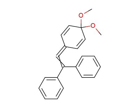 Benzene, [(4,4-dimethoxy-2,5-cyclohexadien-1-ylidene)phenylethenyl]-