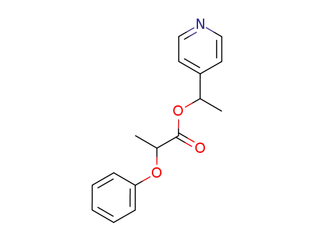 2-Phenoxypropionsaeure-1-(4-pyridyl)ethylester