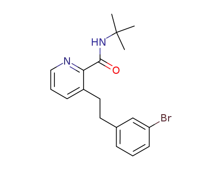 3-[2-(3-Bromo-phenyl)-ethyl]-pyridine-2-carboxylic acid tert-butylamide