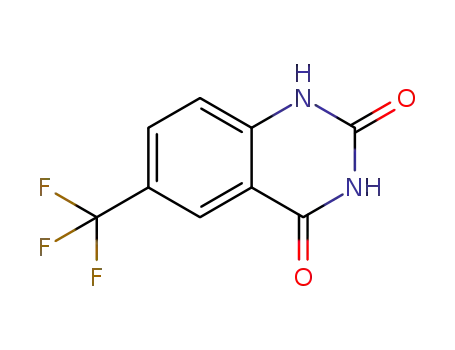 Molecular Structure of 864291-33-8 (6-(trifluoroMethyl)quinazoline-2,4(1H,3H)-dione)