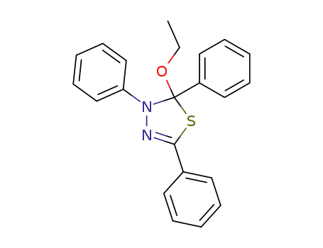 2-Ethoxy-2,3-dihydro-2,3,5-triphenyl-1,3,4-thiadiazole