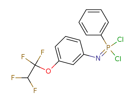 Molecular Structure of 76616-15-4 (C<sub>14</sub>H<sub>10</sub>Cl<sub>2</sub>F<sub>4</sub>NOP)