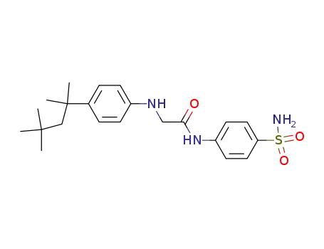 N-(4-Sulfamoyl-phenyl)-2-[4-(1,1,3,3-tetramethyl-butyl)-phenylamino]-acetamide