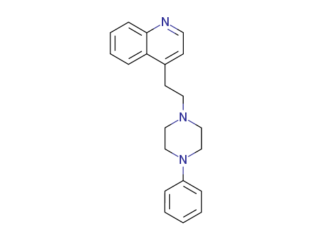 4-(2-(4-PHENYL-(PIPERAZIN-1-YL))ETHYL)QUINOLINE