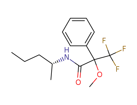 3,3,3-Trifluoro-2-methoxy-N-((R)-1-methyl-butyl)-2-phenyl-propionamide