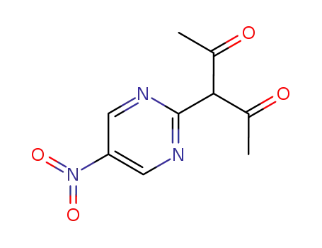 3-(5-Nitropyrimidin-2-yl)pentane-2,4-dione