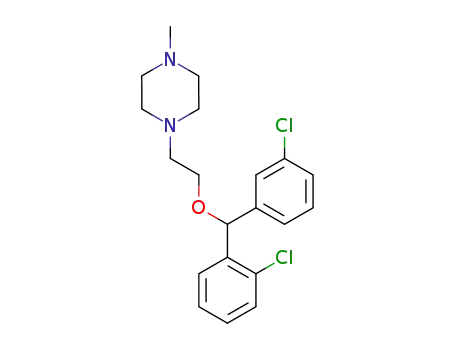 Piperazine,
1-[2-[(2-chlorophenyl)(3-chlorophenyl)methoxy]ethyl]-4-methyl-