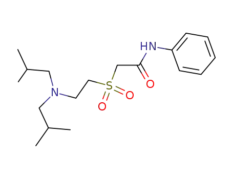 2-Di-i-butylaminoethansulfonyl-acetanilid
