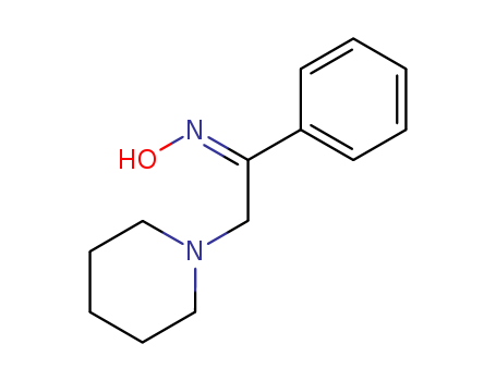 Ethanone, 1-phenyl-2-(1-piperidinyl)-, oxime, (Z)-