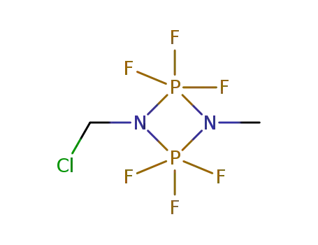 1-(chloromethyl)-2,2,2,4,4,4-hexafluoro-3-methyl-1,3,2lambda~5~,4lambda~5~-diazadiphosphetidine