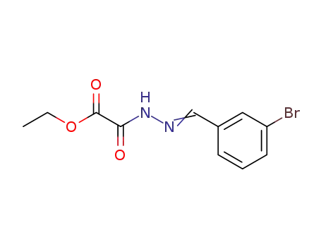 {N'-[1-(3-Bromo-phenyl)-meth-(E)-ylidene]-hydrazino}-oxo-acetic acid ethyl ester