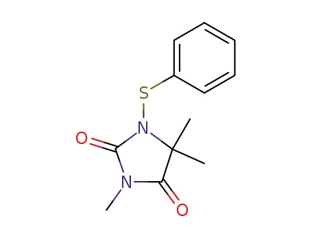 3,5,5-Trimethyl-1-phenylsulfanyl-imidazolidine-2,4-dione