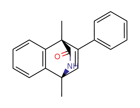 (1R,8R)-1,8-Dimethyl-11-phenyl-9-aza-tricyclo[6.2.2.0<sup>2,7</sup>]dodeca-2<sup>(7)</sup>,3,5,11-tetraen-10-one
