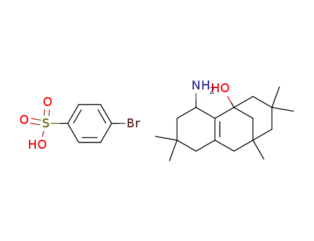 3-aminodiisophor-2<sup>(7)</sup>-en-1-ol p-bromobenzenesulphonate