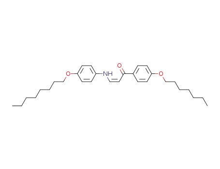 1-(4-heptylhydroxyphenyl)-3-(4-octylhydroxyphenylamino)-2-propen-1-one