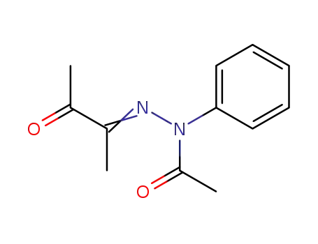 Molecular Structure of 101686-14-0 (biacetyl acetylphenylhydrazone)