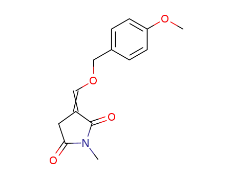 3-[1-(4-Methoxy-benzyloxy)-meth-(E)-ylidene]-1-methyl-pyrrolidine-2,5-dione