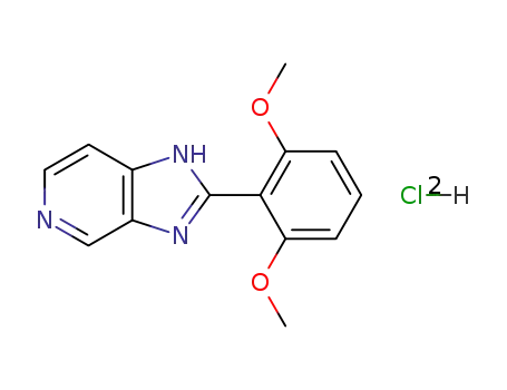 1H-Imidazo[4,5-c]pyridine, 2-(2,6-dimethoxyphenyl)-,
monohydrochloride